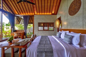 Deluxe Villa, Balcony, Pool View | Desk, laptop workspace, free WiFi - The Udiana Ubud  (Tegallalang)