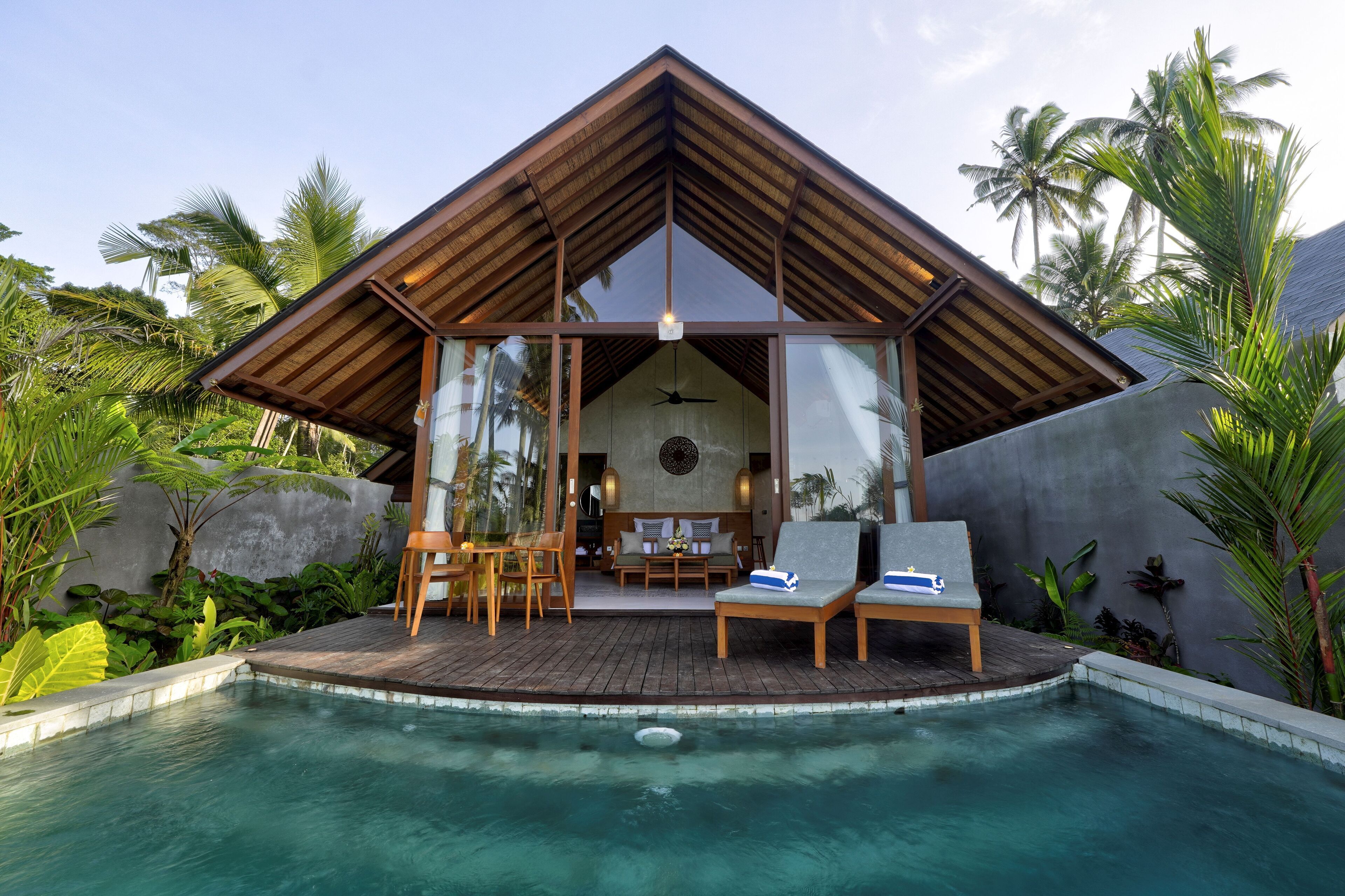 豪華別墅, 陽台, 泳池景觀 | 陽台