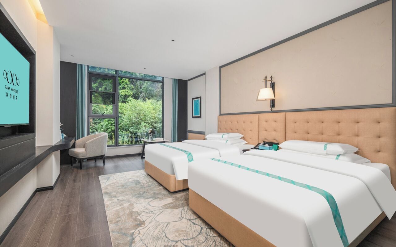 Panoramic Twin Room, Lake View | Blackout drapes, iron/ironing board, free WiFi