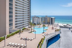 Pool - Beach Getaway Gulf View Condo | Sleeps 8 | Resort (Panama City Beach)
