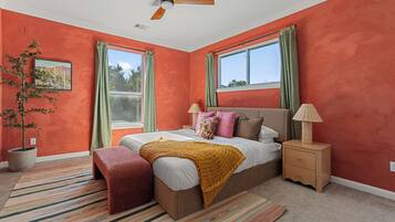 5 Schlafzimmer, Bügeleisen/Bügelbrett, kostenloses WLAN, Bettwäsche