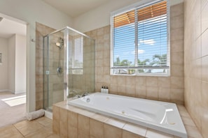 Shower, hair dryer