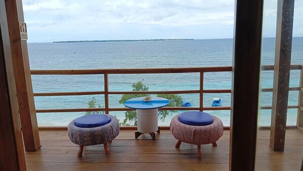 Bungalou Deluxe, vistes a la platja | Vista de la platja o del mar