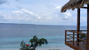 Deluxe-Bungalow, Strandblick | Strand-/Meerblick