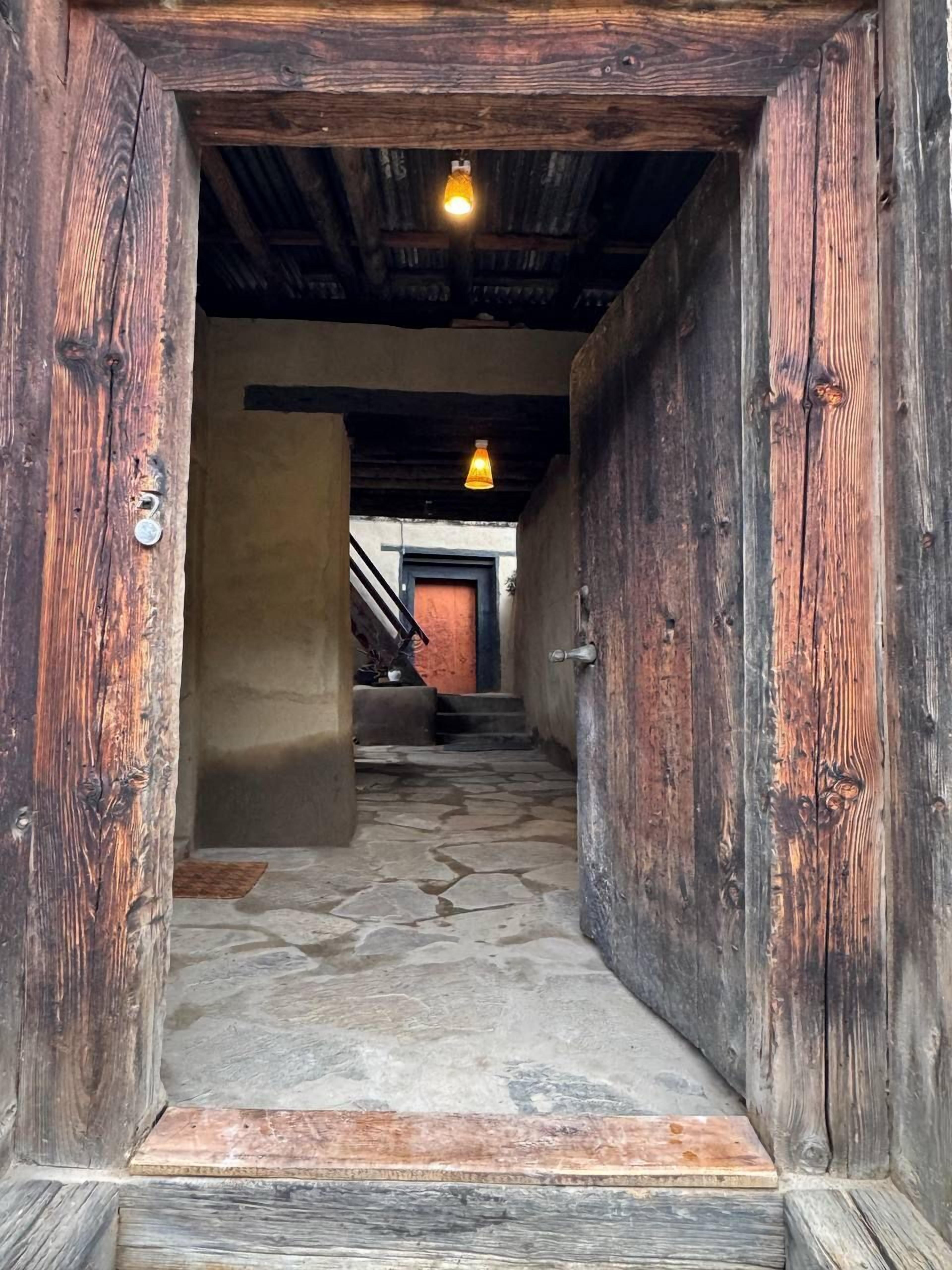 Façade de l’hébergement