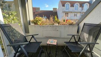 Basic-Apartment | Blick vom Balkon