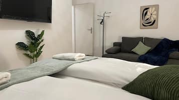 Eenvoudig appartement | Een strijkplank/strijkijzer, gratis wifi