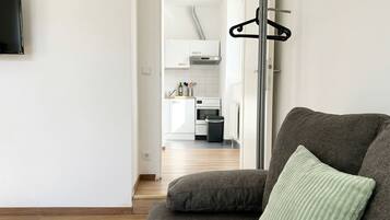Basic-Apartment | Bügeleisen/Bügelbrett, kostenloses WLAN