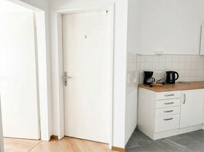 Basic-Apartment | Bügeleisen/Bügelbrett, kostenloses WLAN