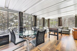Interior - Games, Fire Pit, Hot Tub: Pocono Lake Family Home! (Pocono Lake)