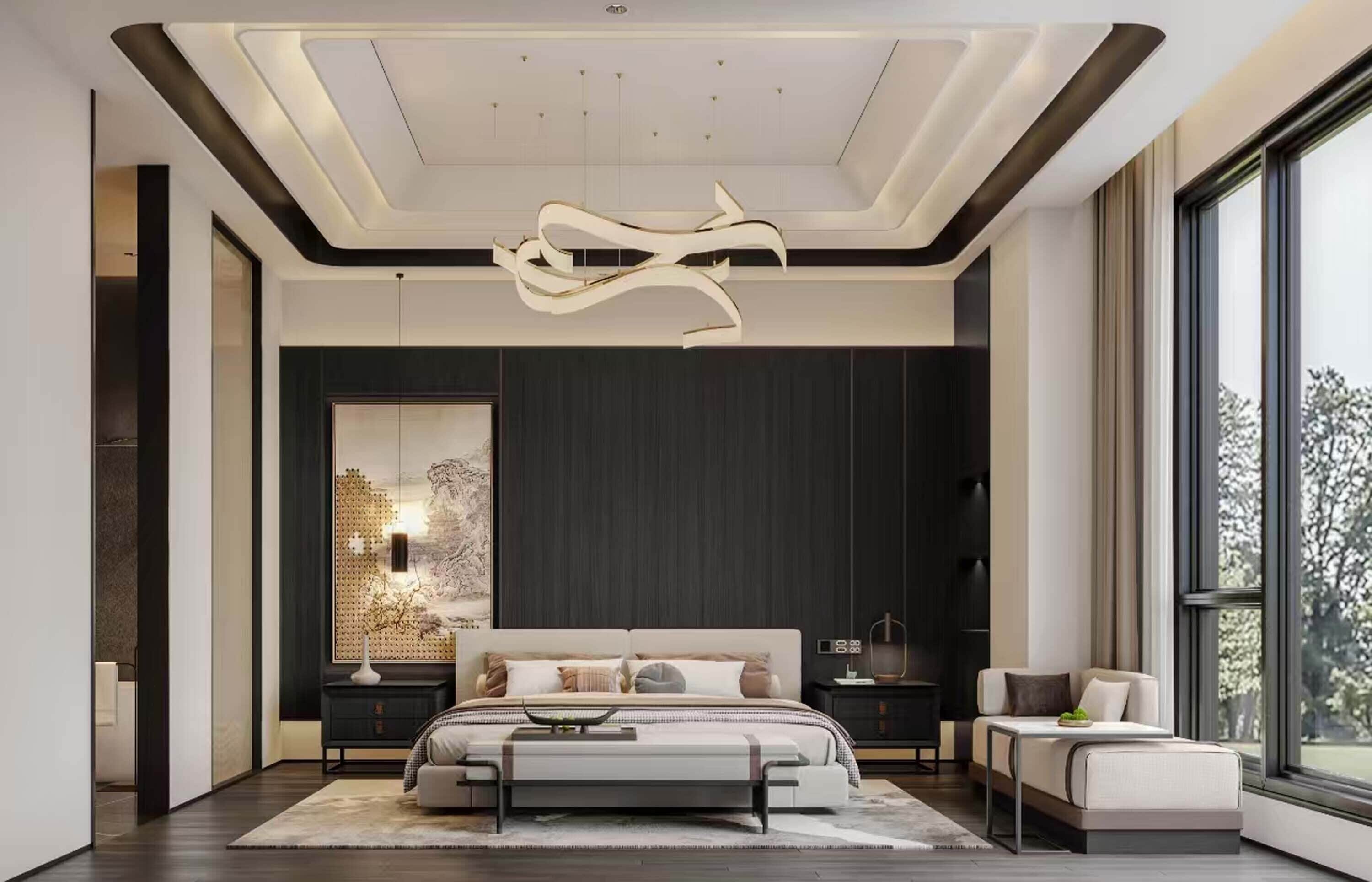 Luxury Suite, Mountain View | Desk, laptop workspace, blackout drapes, iron/ironing board