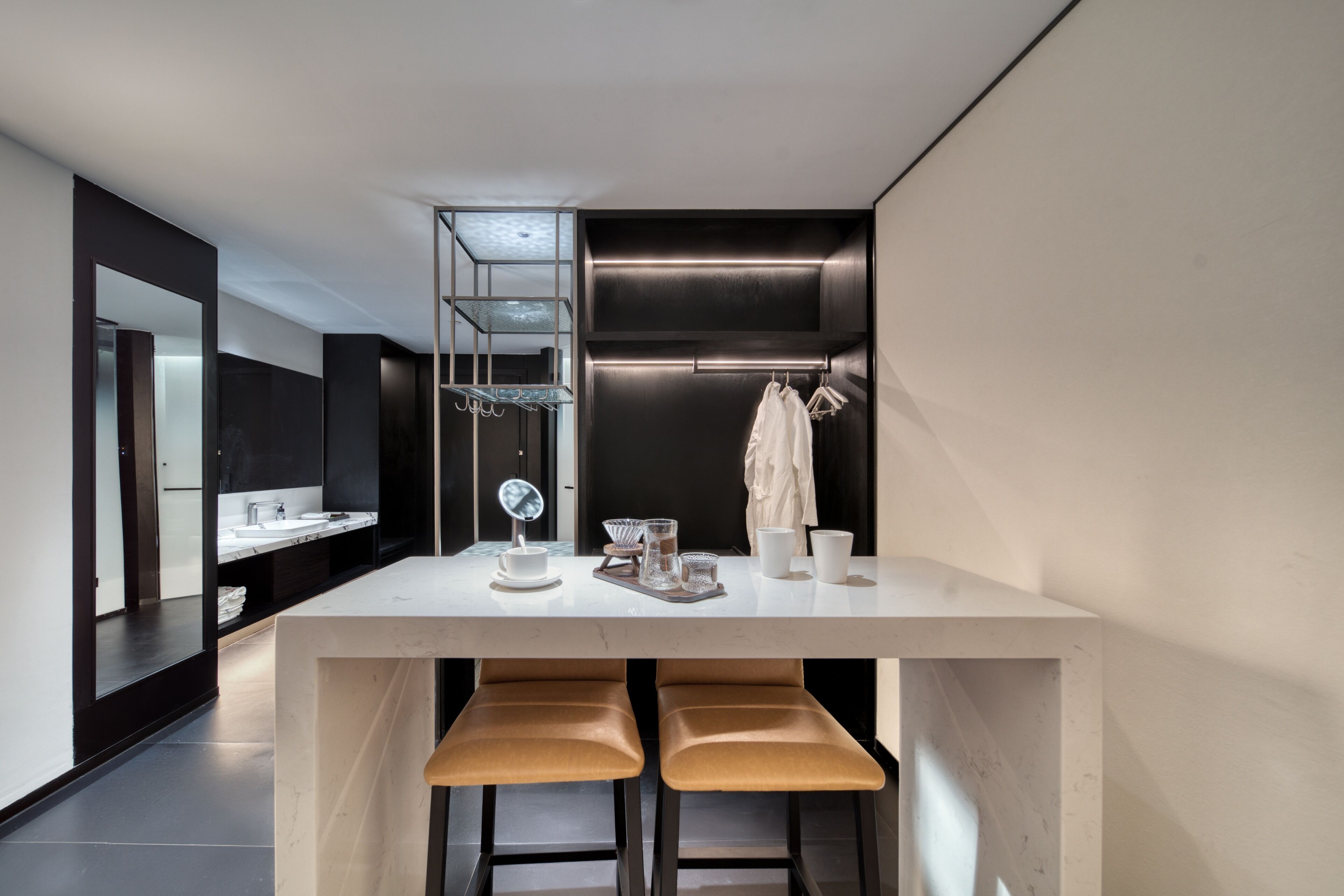 Senior Twin Room, Mountain View | Desk, laptop workspace, blackout drapes, iron/ironing board