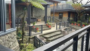 Fachada de la propiedad