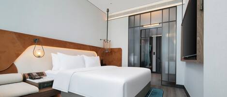 Yhden hengen superior-huone | Työpöytä, kannettavalle tietokoneelle sopiva työtila, ilmainen Wi-Fi