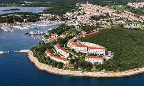Aerial view - Holiday Home in Vrsar With Private Beach (Vrsar)