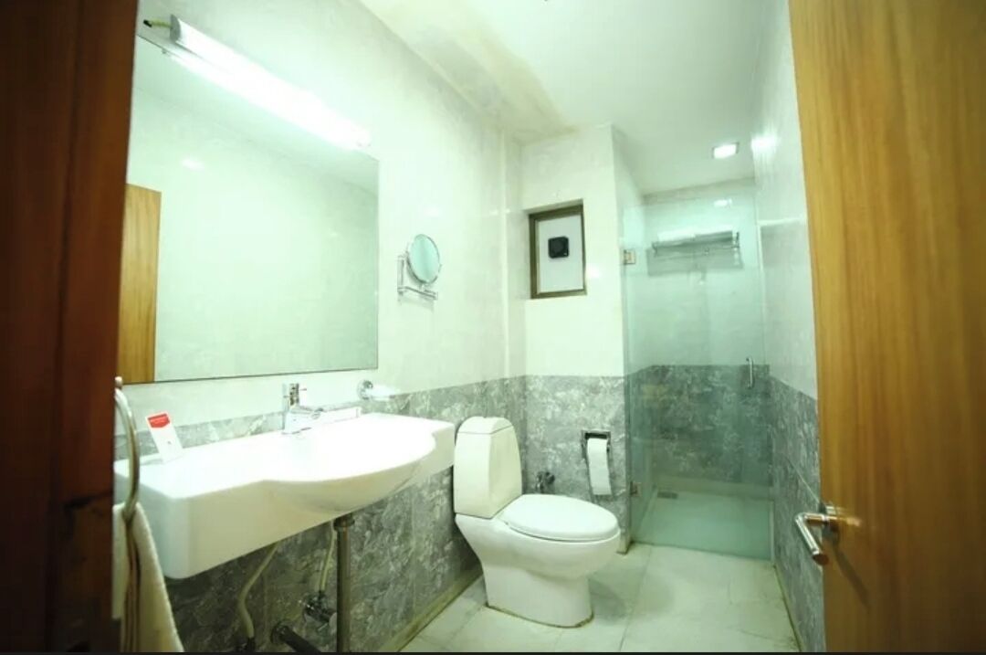 双人房 | 浴室 | 淋浴设施、免费洗浴用品、毛巾、肥皂