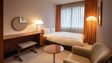 Double Room | Blackout drapes, free WiFi