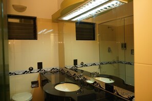 Classic Double Room, Housekeeping, Garden View | Bathroom | Free toiletries, towels, shampoo - DNC Luxe Resorts & Spa (Yercaud)