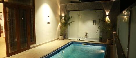 Honeymoon Villa, 1 King Bed with Sofa bed, Balcony, Garden View | Private pool