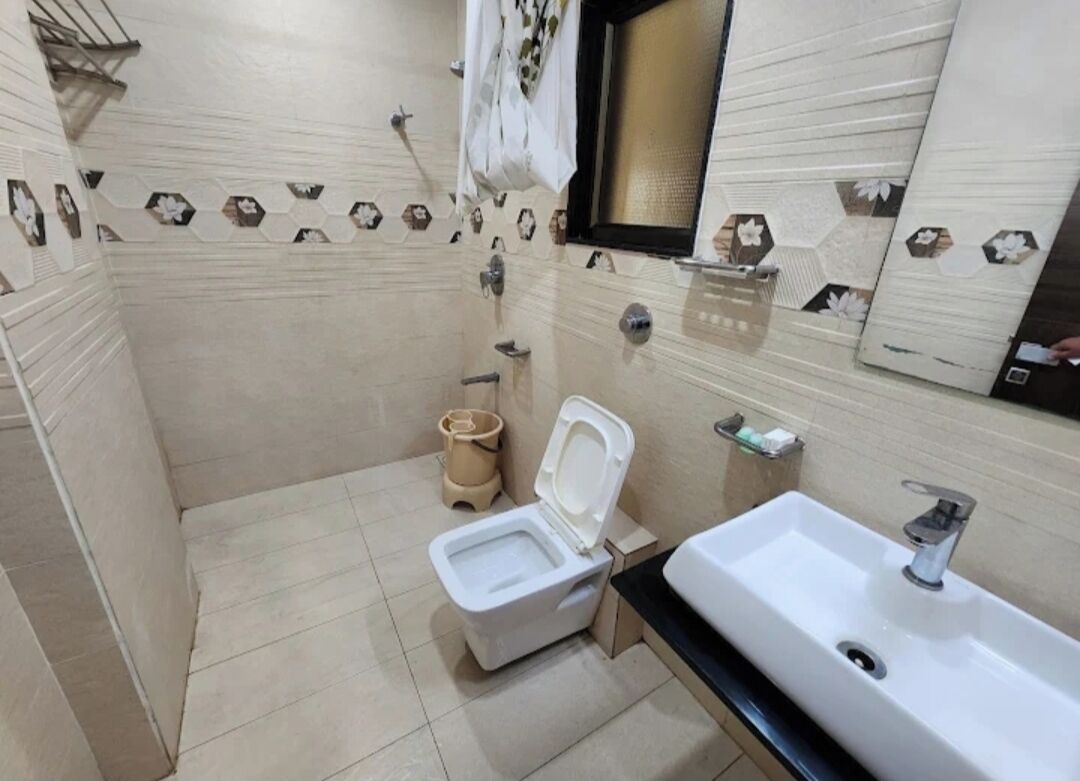 雙人房 | 浴室 | 淋浴設備、免費梳洗用品、提供毛巾、番梘