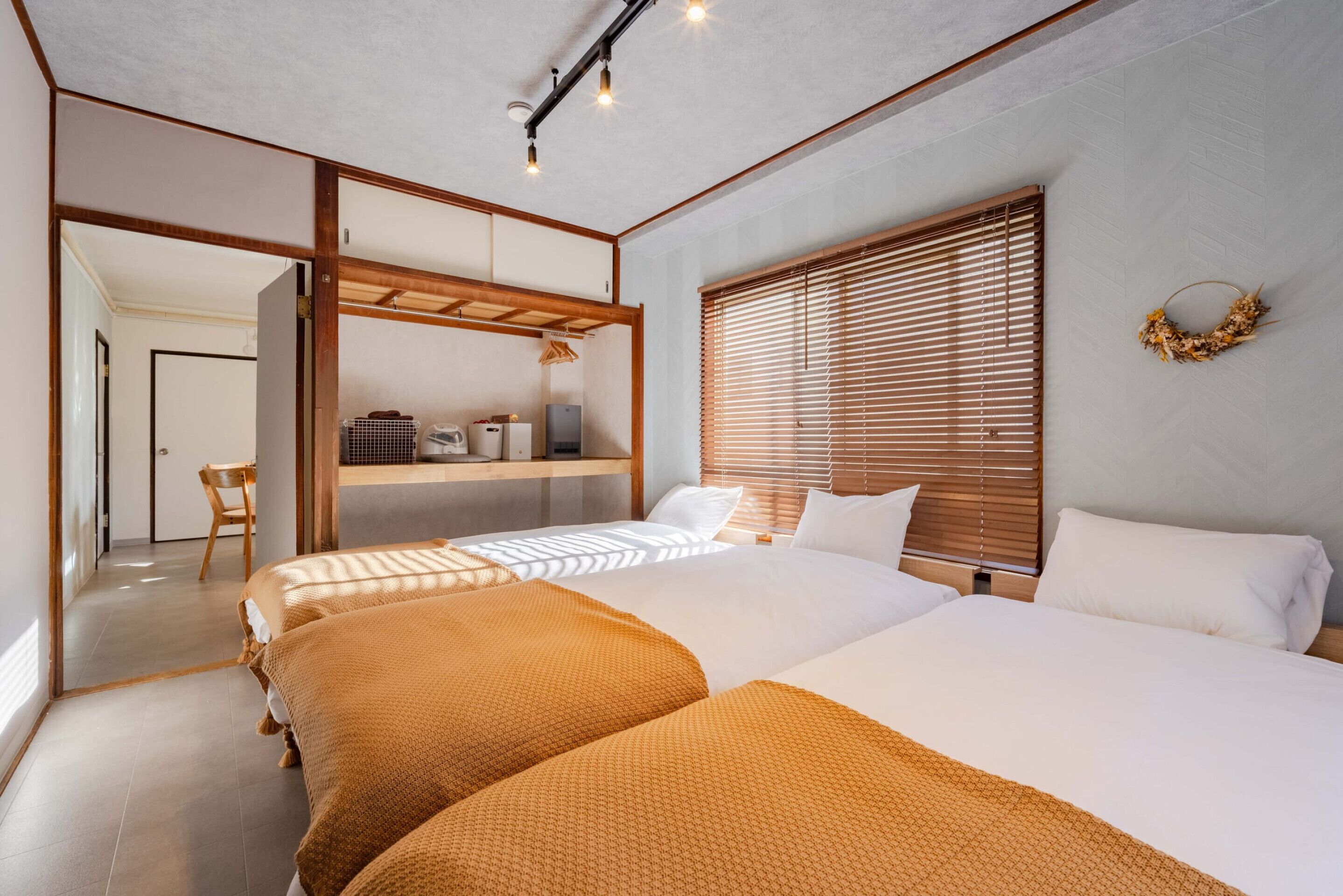 ベーシック アパートメント 禁煙 バルコニー (#4) | 遮光カーテン、アイロン / アイロン台、WiFi (無料)