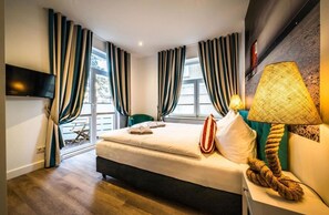 2 bedrooms, in-room safe, iron/ironing board, WiFi - Vacation apartment "Ocean" in the heart of Borkum, vacation with dog - Ria's BeachVilla (Borkum)