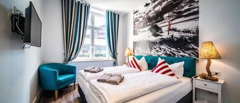 2 Schlafzimmer, Zimmersafe, Bügeleisen/Bügelbrett, WLAN