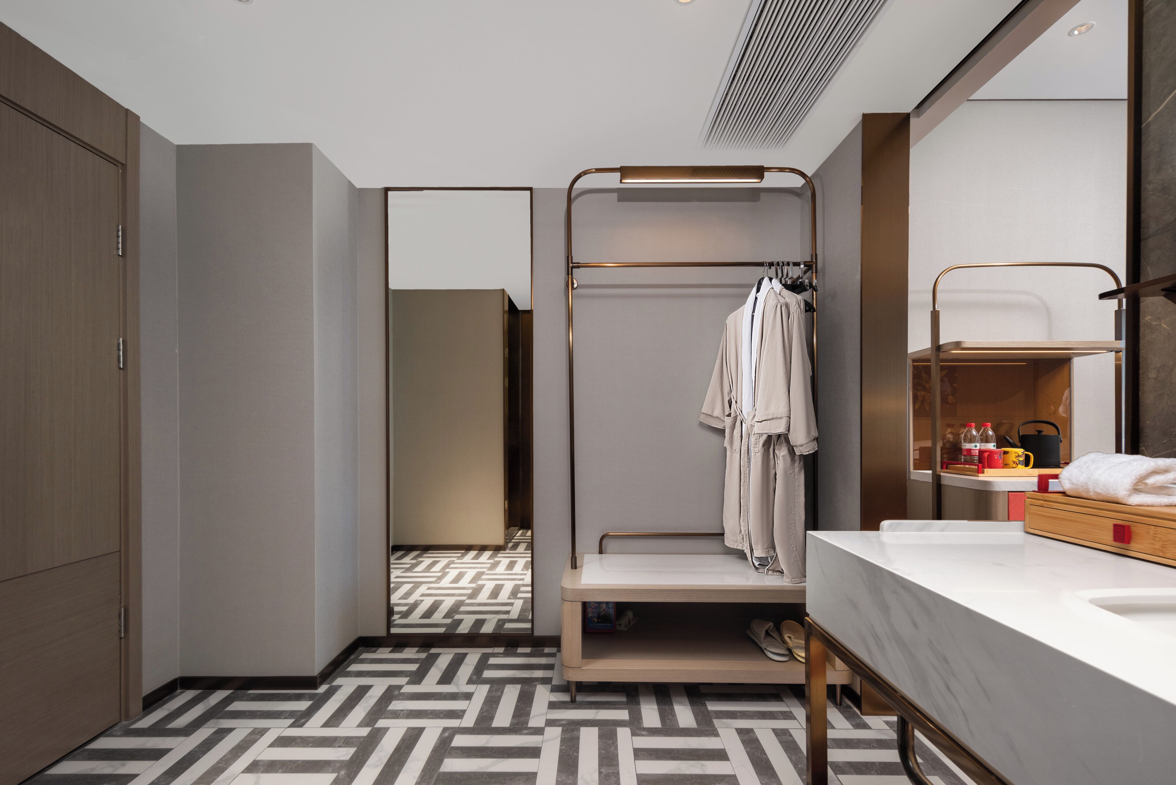 Kamar Single Basic, pemandangan kota | Interior