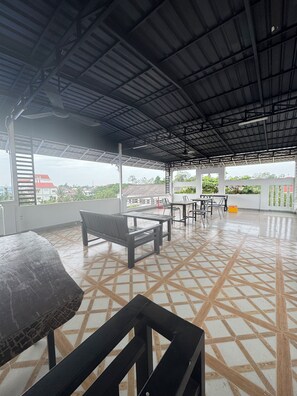 Terrace/patio - Villa de Sancho (Siem Reap)