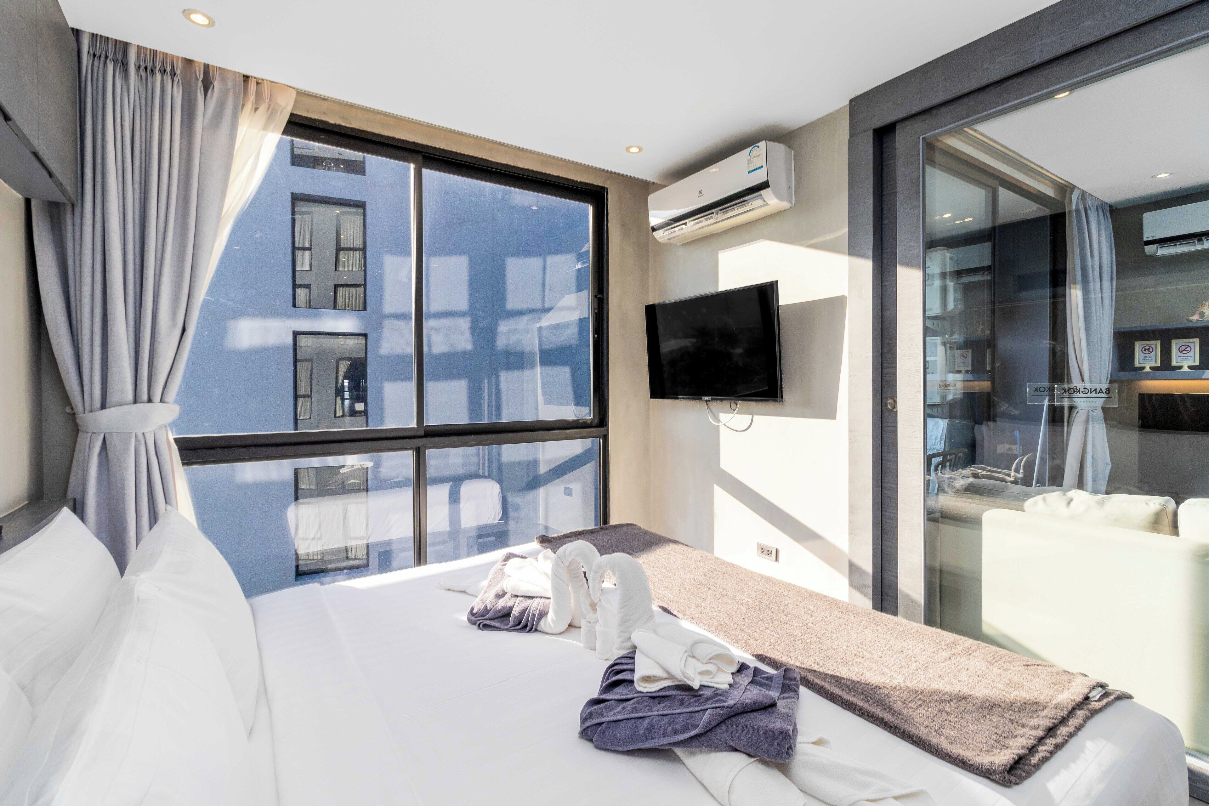 Apartemen, balkon | Wi-Fi gratis