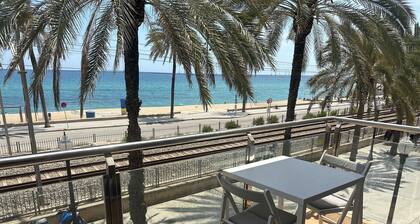 Quiet room by the sea