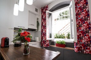 Fridge, microwave, oven, stovetop - Santa Maria Novella Loft (Firenze)