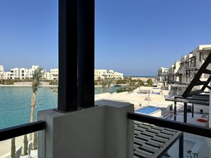 Property grounds - Fanadir Marina 3-bedroom apartment El Gouna with an amazing Marina view (Red Sea Governorate)
