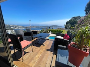 Property grounds - Low villa, swimming pool, enchanting view (Villefranche-sur-Mer)
