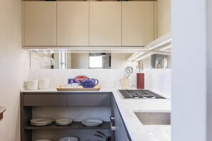Fridge, oven, stovetop, dishwasher - Sweet House in Santo Spirito (Florence)