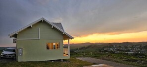 Deluxe Chalet, Balcony, Mountain View | Terrace/patio - ENCANTOS DE ALTITUDE POUSADA (São Joaquim)