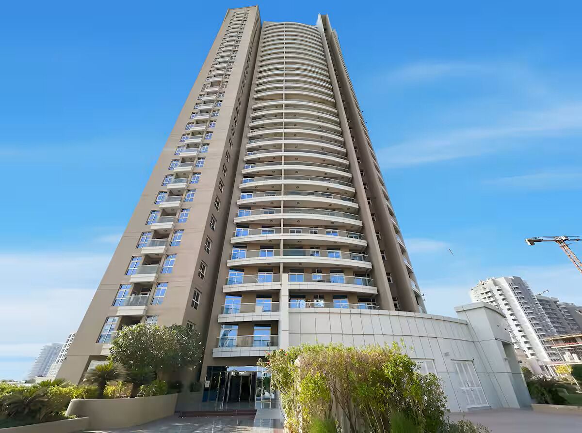 Majoituspaikan julkisivu