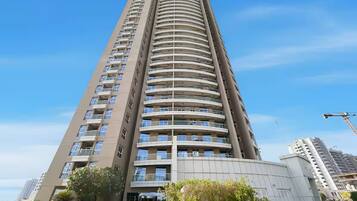 Majoituspaikan julkisivu