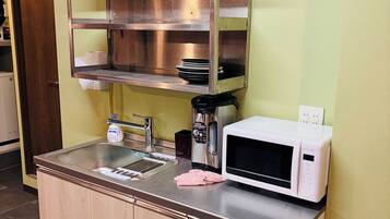 Espaço de cozinha compartilhada