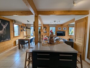 Dining - Cozy chalet in Gérardmer with spa and sauna (Gérardmer)