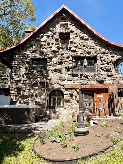 Le Vieil Âtre - Rustic chalet & spa