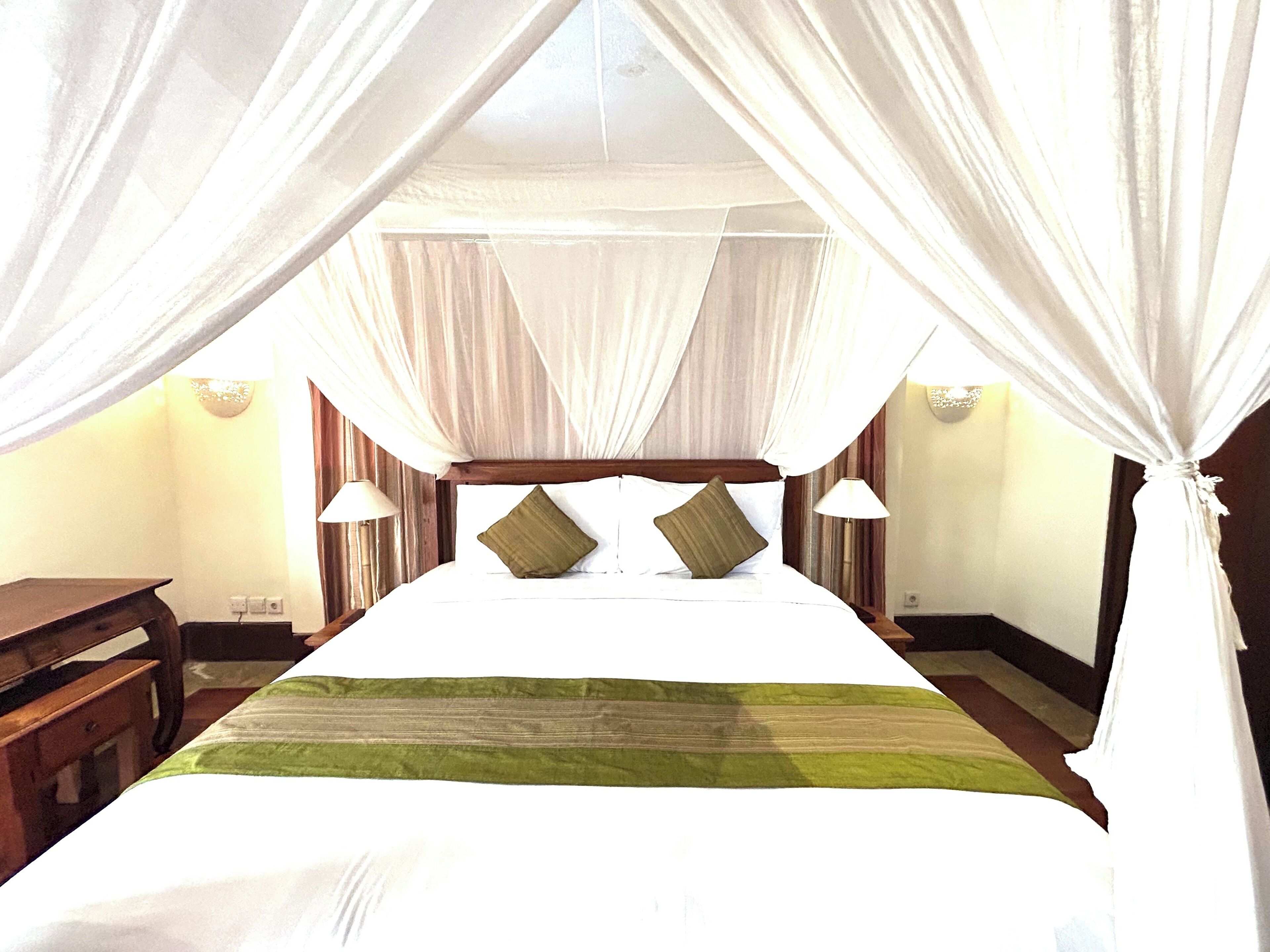 Accès Internet, draps fournis