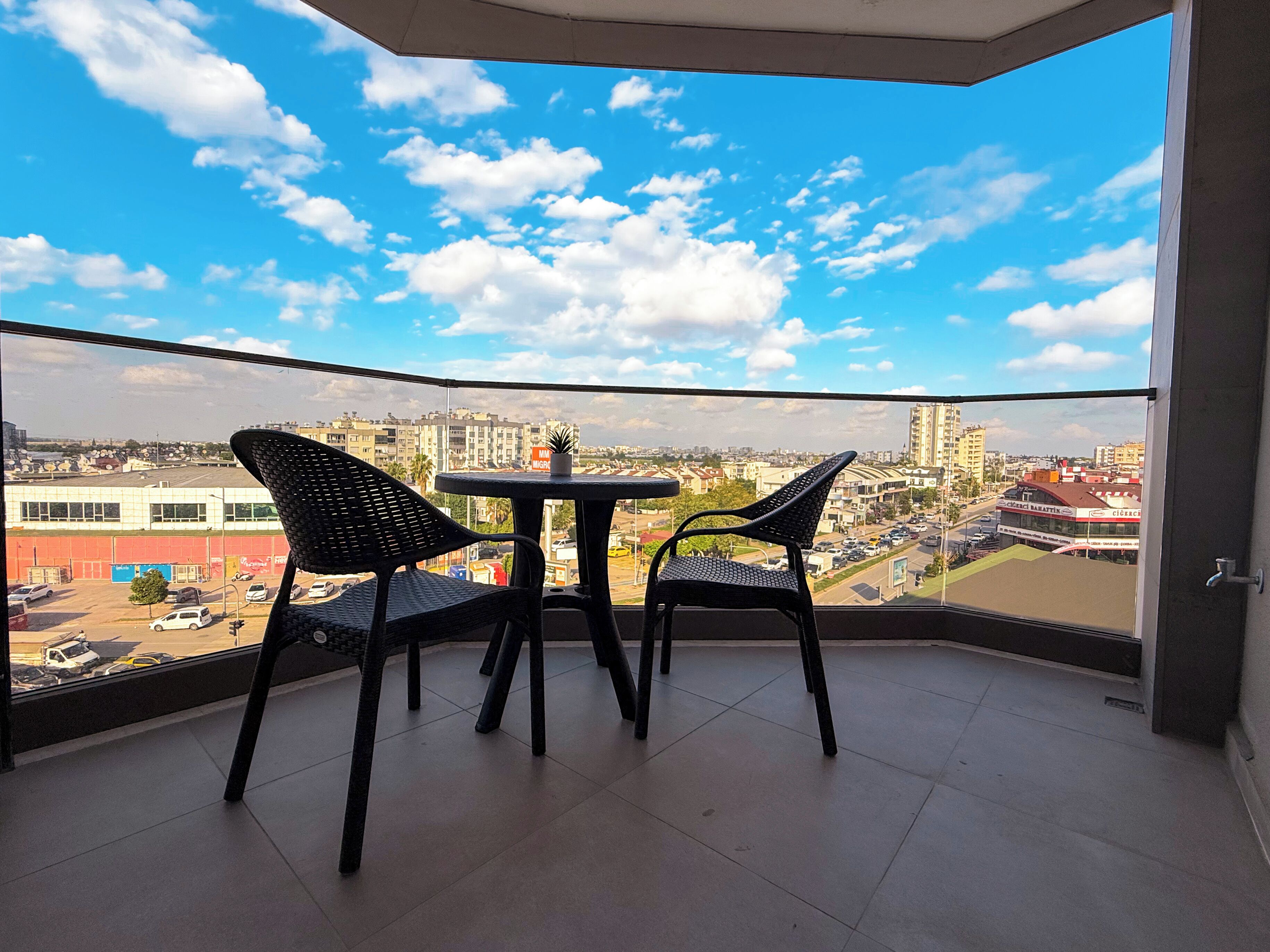 Deluxe Condo, City View | Desk, laptop workspace, iron/ironing board, free WiFi