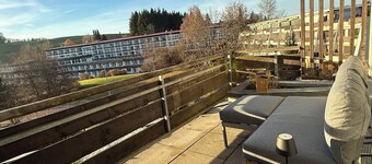 Modern studio with mountain view, balcony & wellness - sauna & pool | Scheidegg
