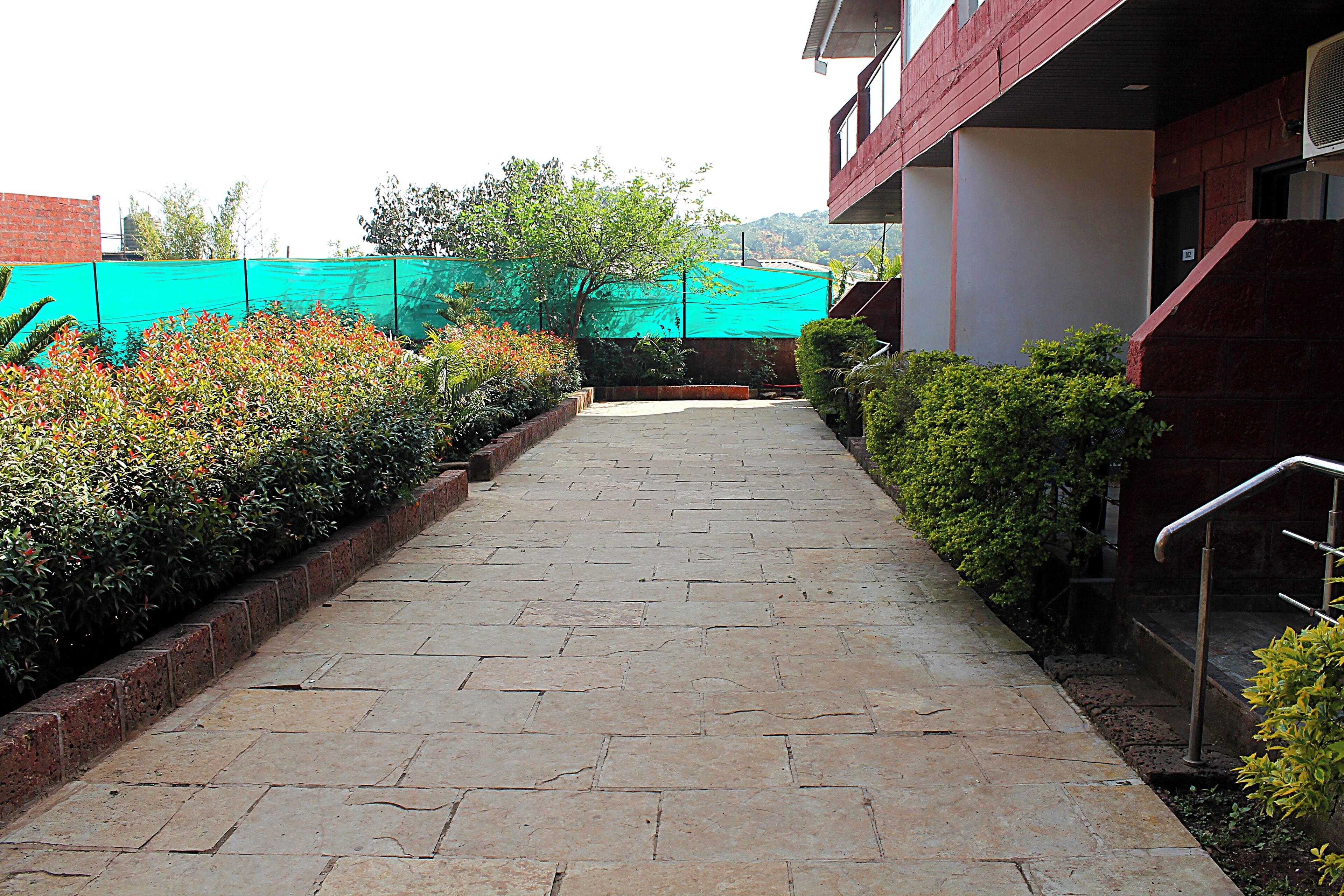 Entrada de la propiedad