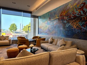 Sitzecke in der Lobby