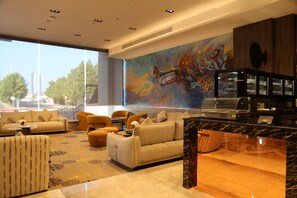 Zona de estar del vestíbulo