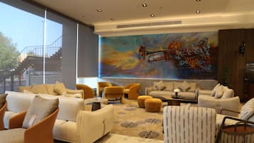 Sala de estar en el lobby