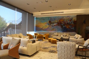 Zona de estar del vestíbulo