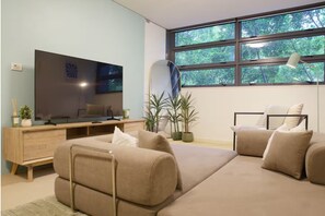 Smart TV - 1 Bedroom Apartment in Barangaroo • Waterfront location Private Parking (Sydney)